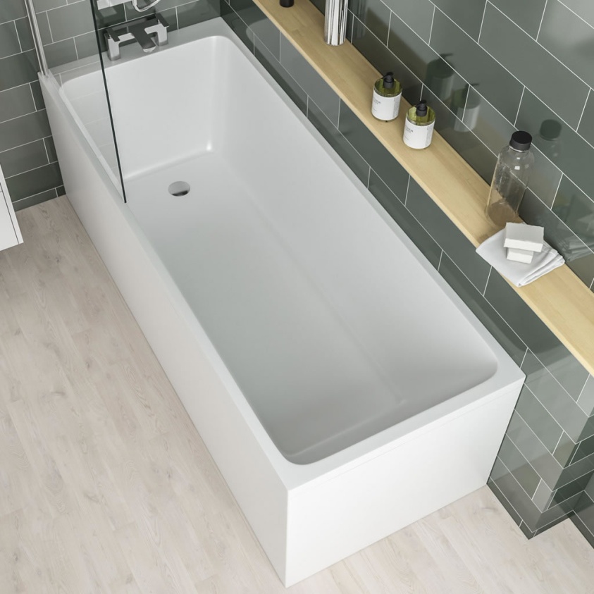 Eastbrook Beaufort Malin 1700 x 750mm Single Ended Bath - Image 1